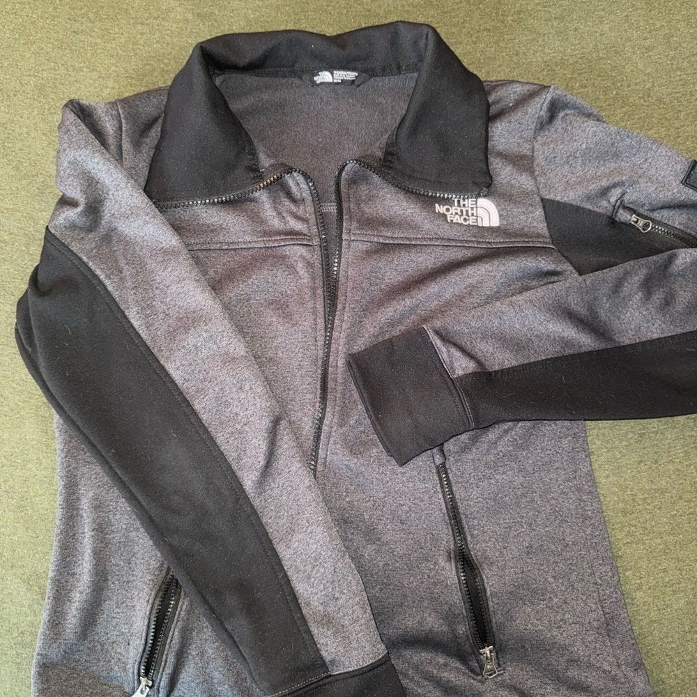 North Face zip up